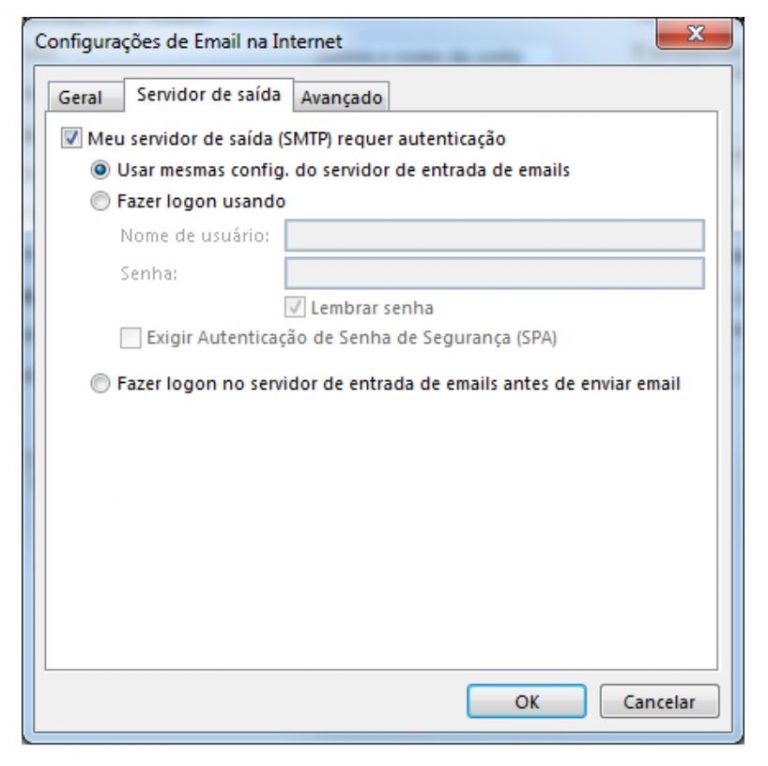Configurando o E-mail 360 no Outlook
